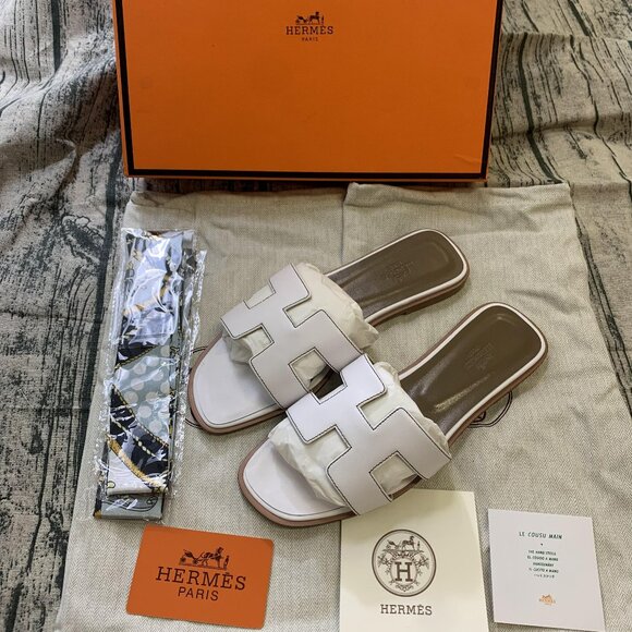 New Hermes Sandals Women Slipper - Picture 1 of 7